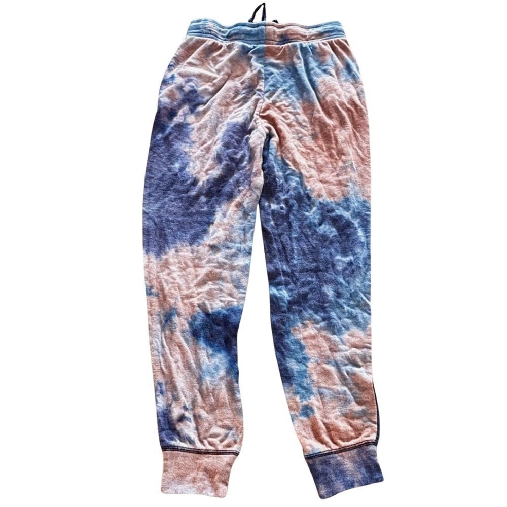Hippie Rose Juniors Tie-Dye Ribbed Pull-on Joggers Size: M Tie-Dye Jogger Pants - Picture 3 of 7